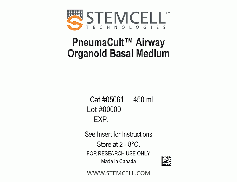 PneumaCult™ Airway Organoid Kit