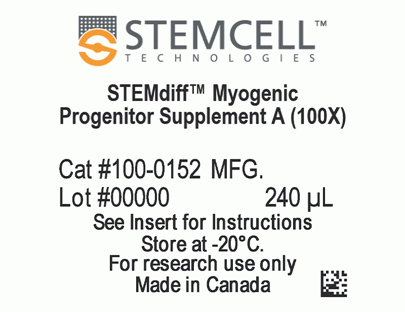 STEMdiff™ Myogenic Progenitor Supplement Kit