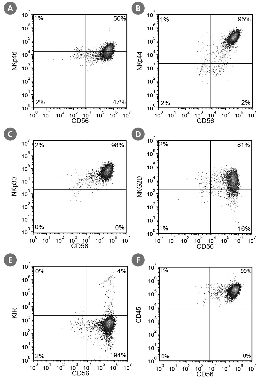 Analysis of Cell Surface Markers Expressed on PSC-Derived CD56+ NK Cells