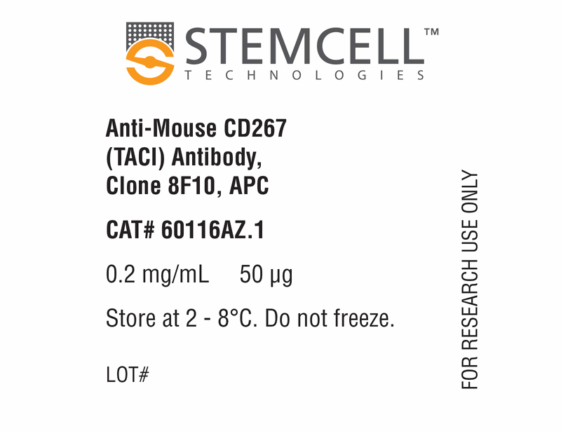 Anti-Mouse CD267 (TACI) Antibody, Clone 8F10