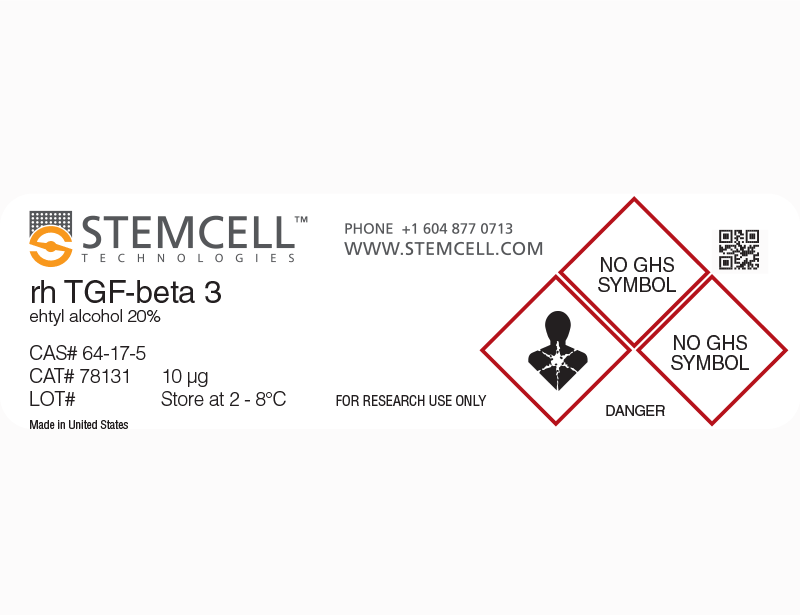 Human Recombinant TGF-beta 3